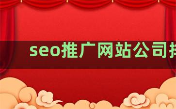 seo推广网站公司排名