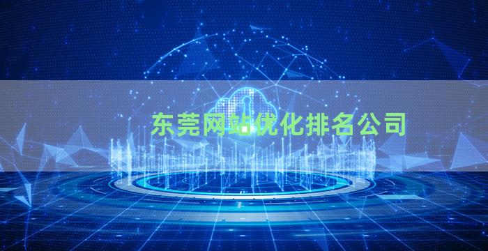 东莞网站优化排名公司